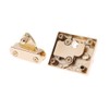 PTILSERY Metal Handbag Clasp Turn Lock Buckle Bag Accessories for