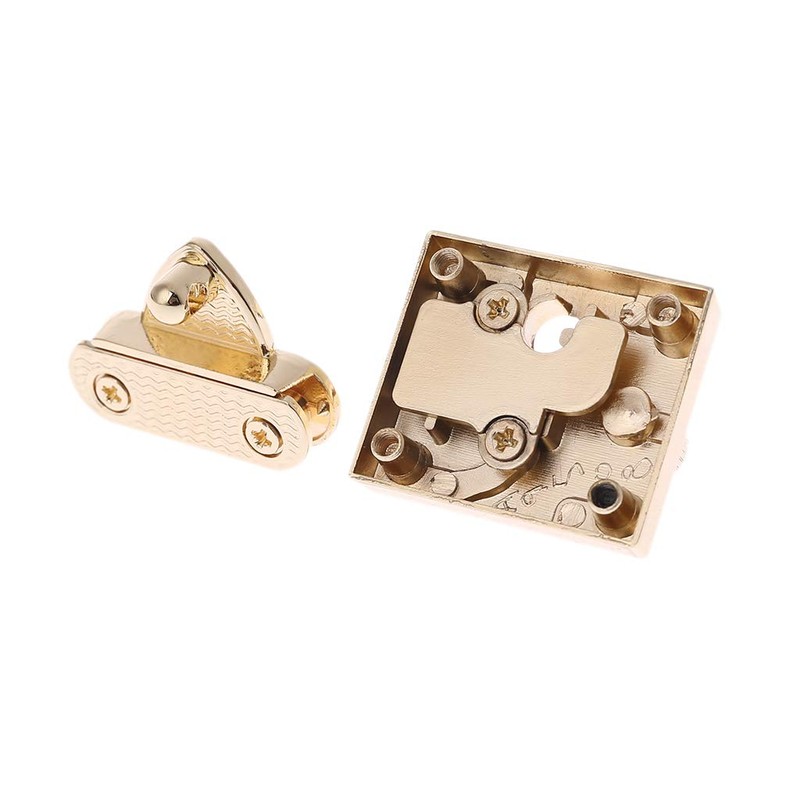 PTILSERY Metal Handbag Clasp Turn Lock Buckle Bag Accessories for