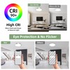 hykolity 2 Pack 12 Inch Selectable CCT LED Round Flat