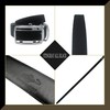 Kurop Men's Stingray Slide-Belt with No Holes, Stingray Leather, Genuine