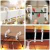 Booaee Pack of 120 Christmas Light Clips, Christmas Light Clip,