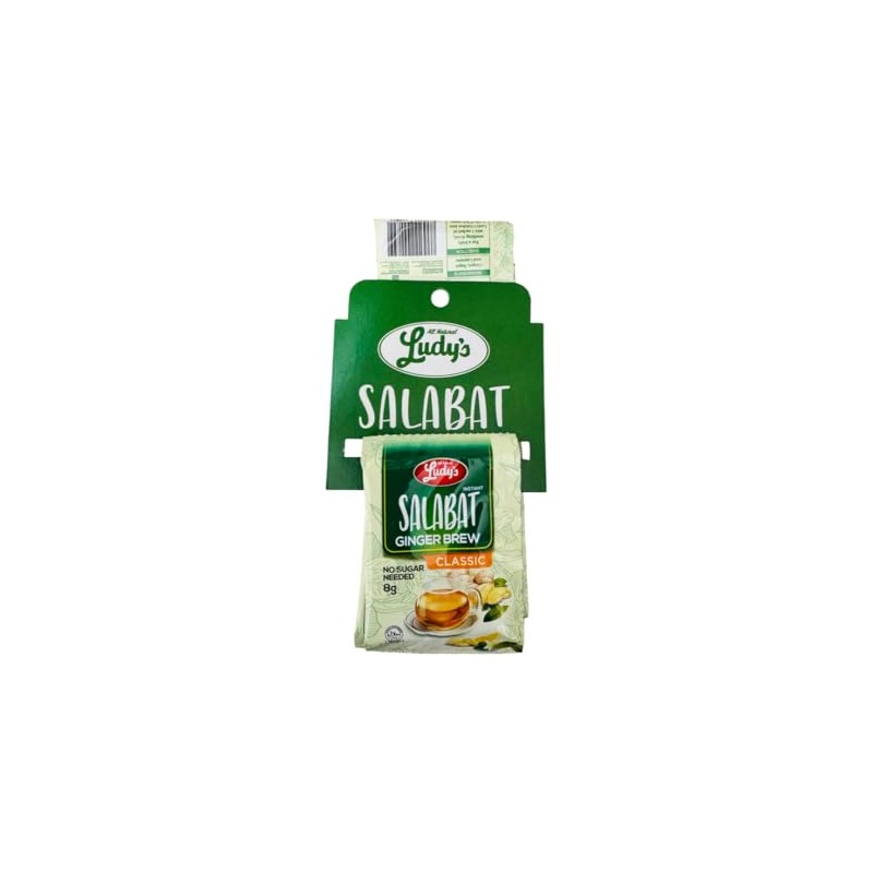 Ludy's Ginger Brew Salabat, 48 Sachets x 8g