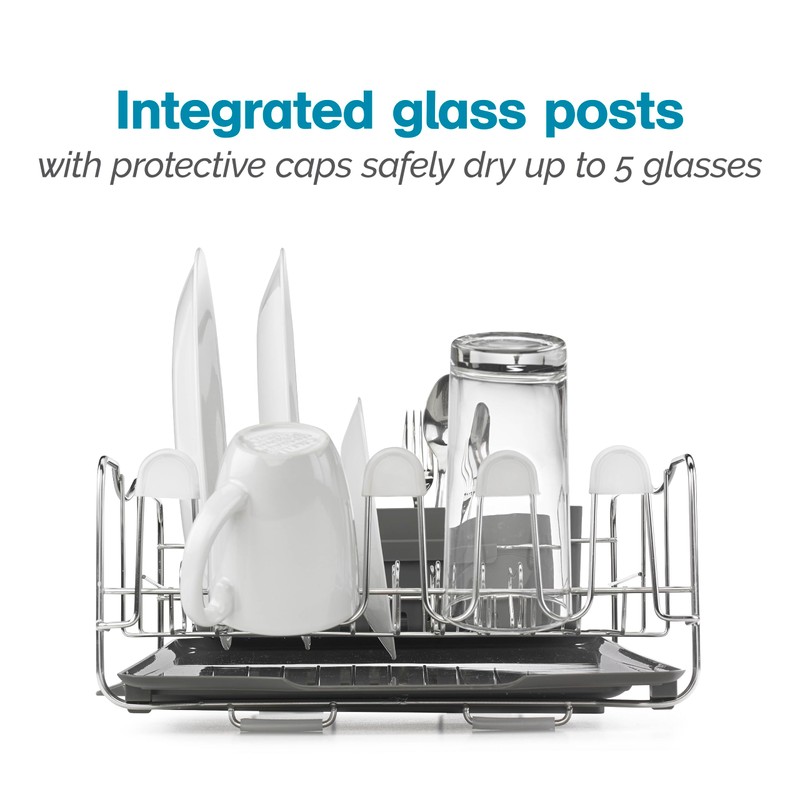 Polder KTH-615 Dish Rack, 4 PC Combo– Advantage System Includes