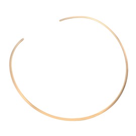 HooAMI Women's Necklace Choker Gold Plated Stainless Steel Collar Necklace