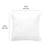 CafePress U.S. Navy Boyfriend White and Blue Square Pillow, Decorative
