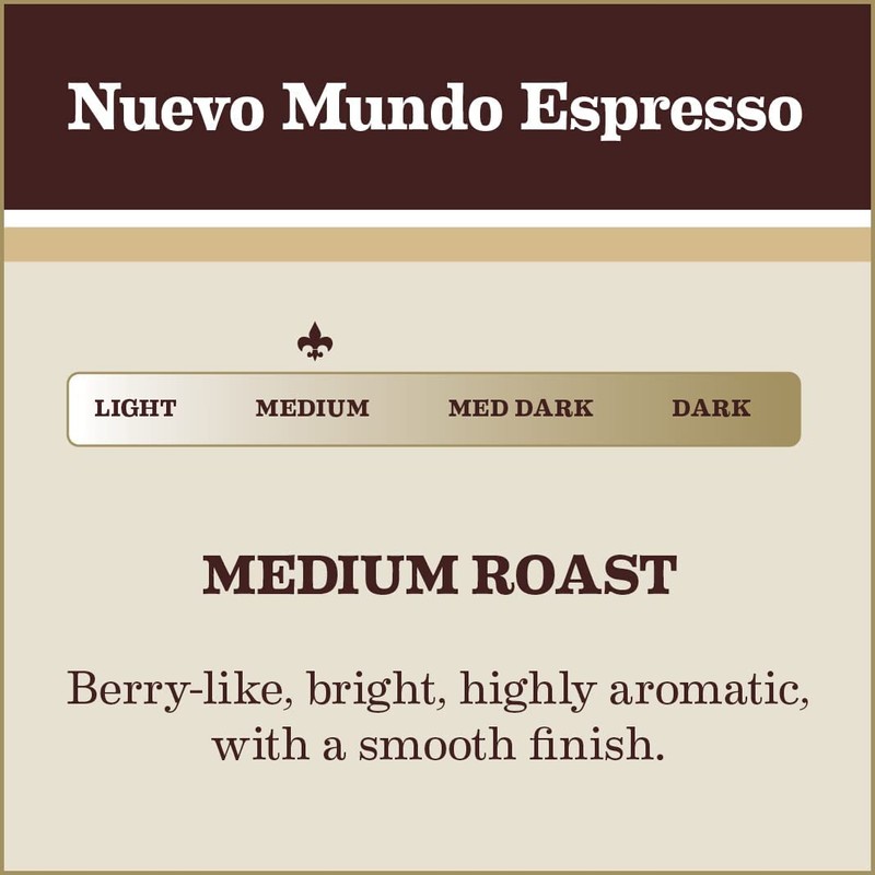 Gaviña Nuevo Mundo Espresso Whole Bean Coffee, Medium Roast, Bright