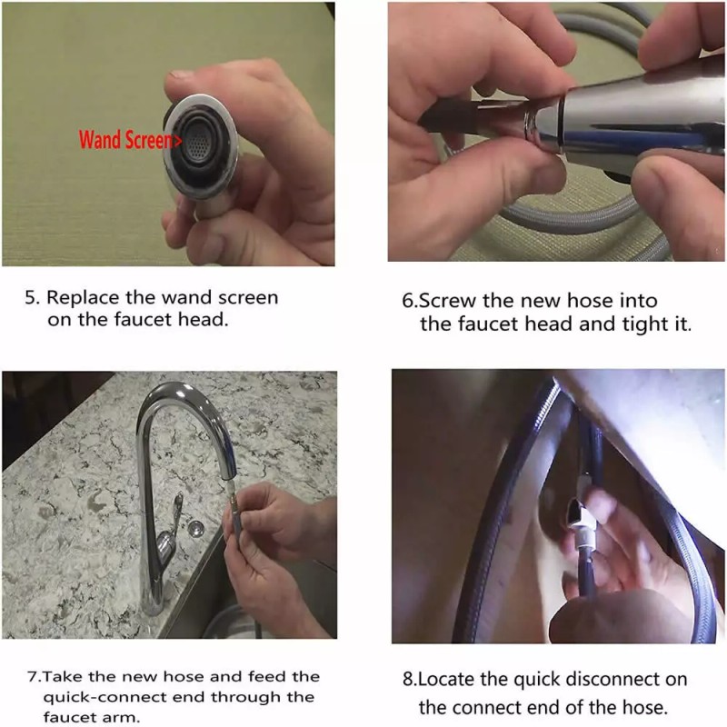 xinhao34 150259 For Moen Replacement Hose Pull Down Kitchen Faucet