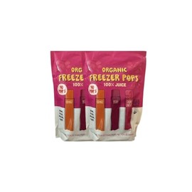 Organic Freezer Pops - 2 bags of 10 pops each
