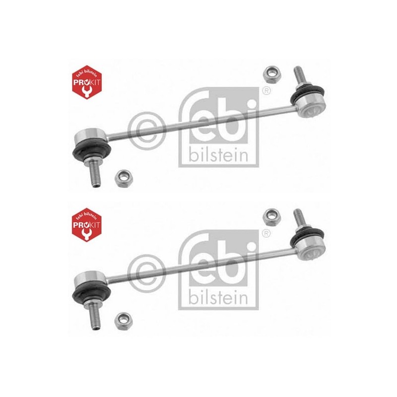 febi bilstein 23257 Connecting Rod with Locking Nuts, 1 Piece,