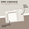 Clever Gadgets Weekly Planner Pad A4 (50 Sheets) | Food