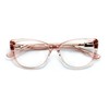 Women Premium Acetate Big Lens Cateye Reading Glasses - Fun