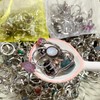 [Can Adjustable Size] Crystals Rings Conffeti - quantity: 1 Scoop
