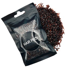 HairPro Extension Italian Keratin Granulated Glue Beads - Transparent Brown #5.6 - For Hair Extensions & Fusion I-Tip Extensions (20 gram)
