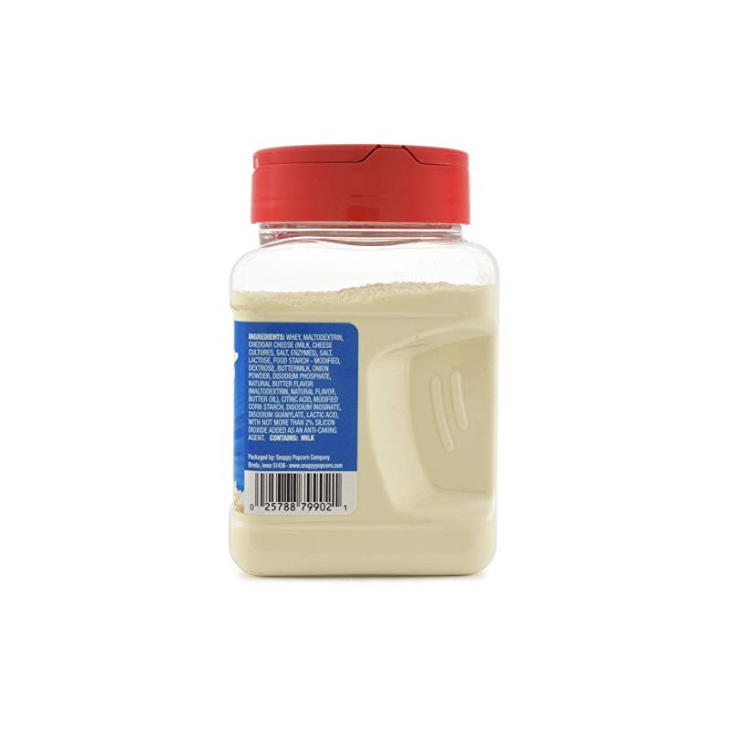 Snappy White Cheddar Cheese Popcorn Seasoning, 12 Oz