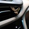 ORIESSE Vintage Eagle Car Air Freshener Vent Clips,2pcs Alloy Golden