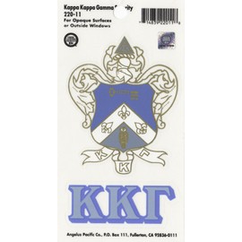 Kappa Kappa Gamma Sorority Crest Sticker