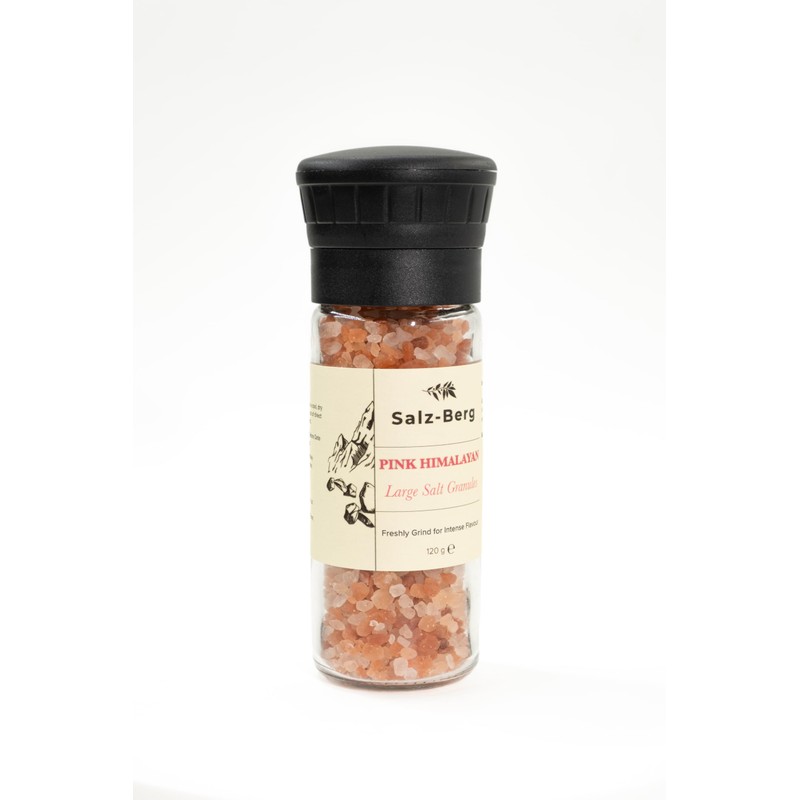 Salz-Berg Pink Himalayan, Large Himalayan Salt Granules for any Dish.
