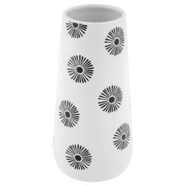 Karma Milo Bud Cream VASE Large (S22), White/Black