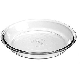 Anchor Hocking 67301L11 Glass Pie Dish, Set of 2