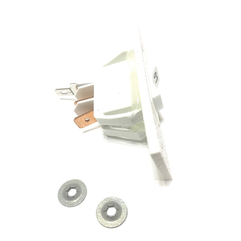 JGD8130ADS20 Replacement White 3 Wire (HI OFF LOW) Fan Switch