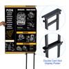 PATIKIL Up to 79" Poster Stand, Double-Sided Easel Stand with