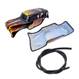 REhobby Body Shell Edge Protection Strip Reinforcement Strip for 1/10 Scale RC Car or Truck Traxxas TRX-4 Axial SCX10 Accessories (Black)