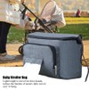 Multifunctional Large Capacity Baby Stroller Hanging Bag Organizer Storage Bag