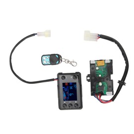 12V 5KW Auxiliary Heater LCD Monitor Remote Control Board Motherboard Auxiliary Heater Motherboard Control Board Heating LCD Monitor Motherboard Set for Car Bus Rail Air Heating