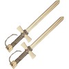 Wooden Toy Pretend Play Sword for Kids | 2 Pack