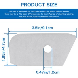 530150253 Air Filter for Husqvarna 128LD 128CD 128L 124C 124L 125C 125L 125E 125LDX 125R 125RJ 128C 128LDX 128R 128RJ String Trimmer/Brush Cutter Craftsman 4 Pack