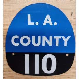 LA COUNTY 110 FIRE HELMET SHIELD
