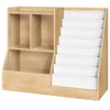 MAHANCRIS 39.4" Kids Bookshelf and Toy Storage, 7 Layer Kids