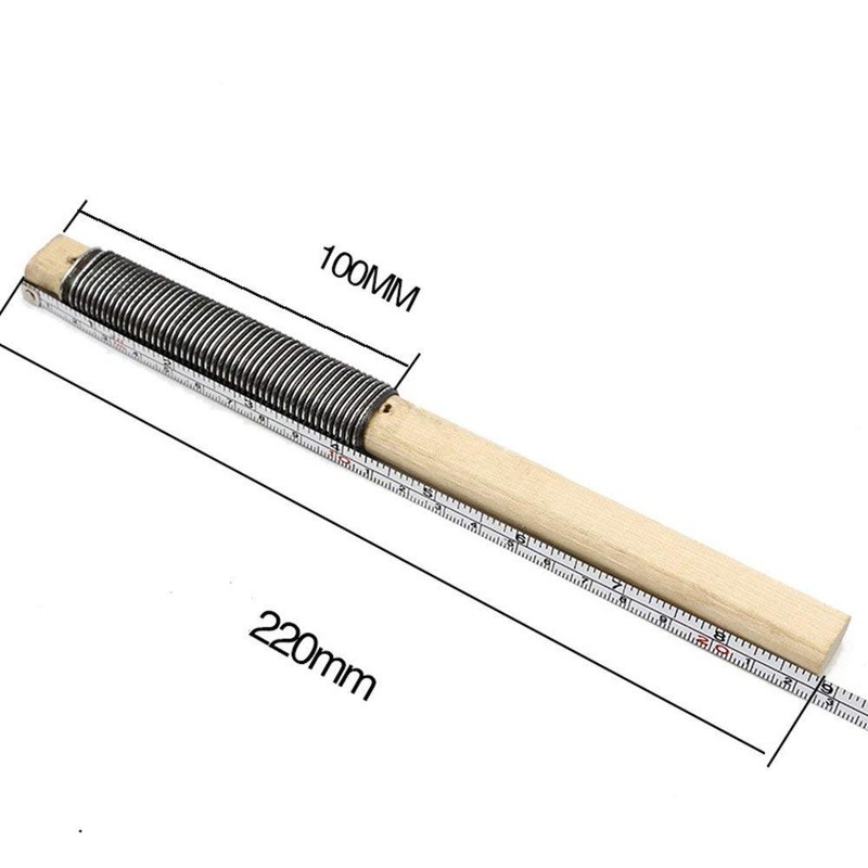 Toolso Wood Carving File 4pcs Round Rough Teeth Carpentry Woodworking