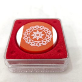 Generic Carrom Board Striker Tournament Carrom Striker with Designer Case Carrom Board Striker Smooth Finish for International Championship & Professionals Player Choice Assorted Colours (Pack of 1)