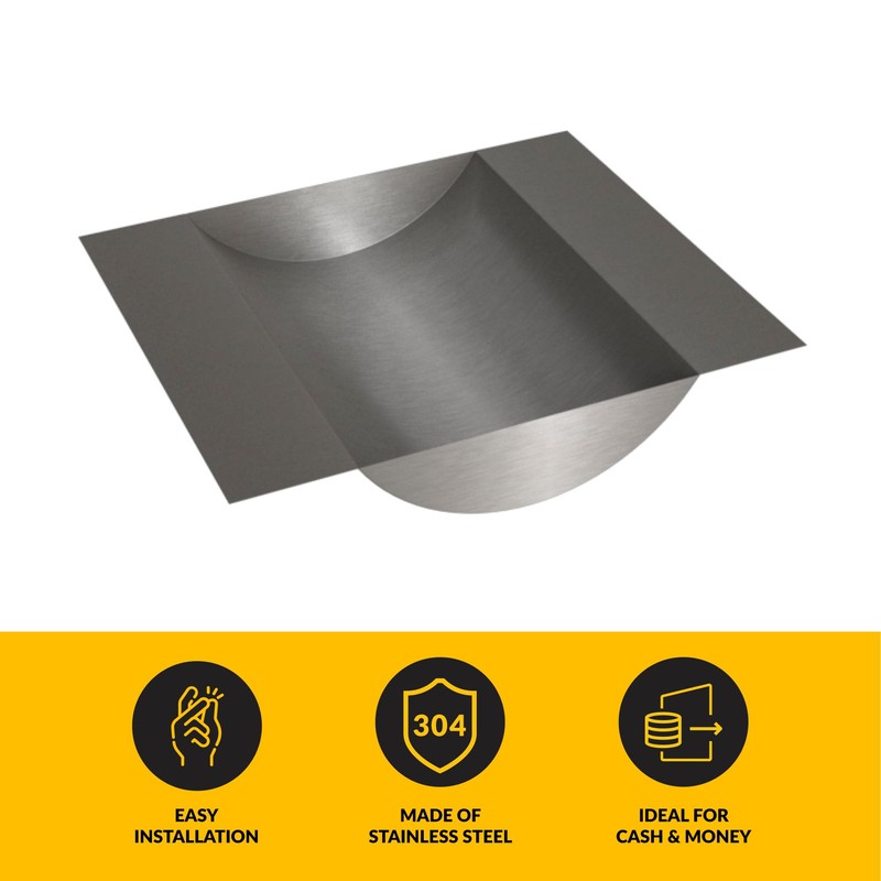 Brixwell DDT1214B 12" x 14-1/8" Deluxe Deep Drop-in Deal Tray