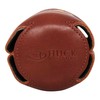 Full Grain Leather Needlepoint Can Coolers (Golden Retriever)