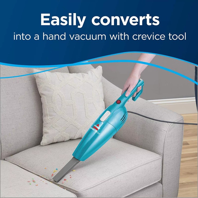 HOMECARE INC. Bagless Vacuum Cleaner with Crevice Tool, Featherweight Stick,