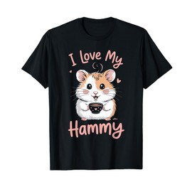 I Love My Hammy Dwarf Hamster Lover Hamster Pet Toddler Kids T-Shirt