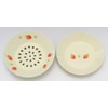 Kilamoto SOUSEN Medium Plate, White, 5.9 inches (15 cm), Seto