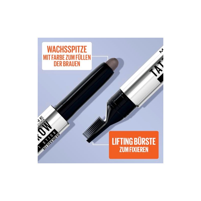Maybelline New York Eyebrow Pencil for Refilling and Lifting, Up