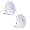 myCozyLite Night Light Socket Motion Sensor LED Night Light Warm