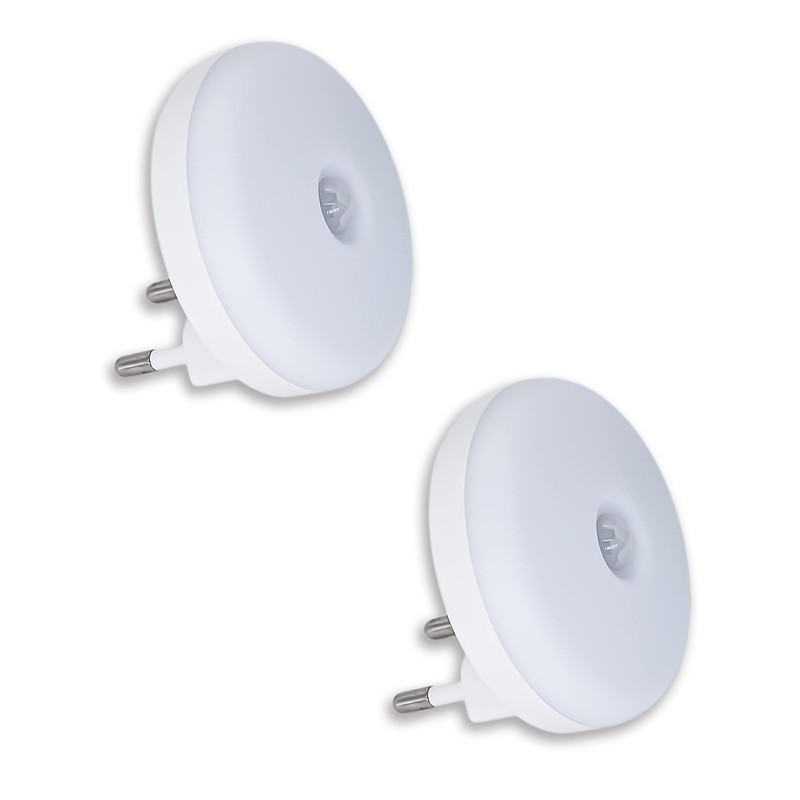 myCozyLite Night Light Socket Motion Sensor LED Night Light Warm