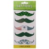 Temporary Tattoo Pack with Different Irish Moustaches Design