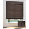 UNISHADES Cordless Bamboo Roman Shades for Windows, Size (26.5" W