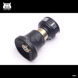 DEVMO Garden Hose Water Nozzle Pressure Sprayer Deluxe Solid Brass Fire Fireman Style Hose Nozzle Heavy Duty
