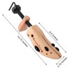 Kevenanna Pair Of Premium Professional 4-Way Wooden Shoe Trees, Wooden