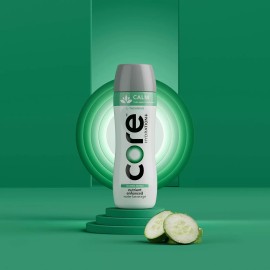 Core Hydration Calm 23.9 Fl Oz Pack of 12 Cucumber Essence Zero Calories