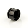 LST 20x Wheel Bolt Cover Caps Set 17 mm Black
