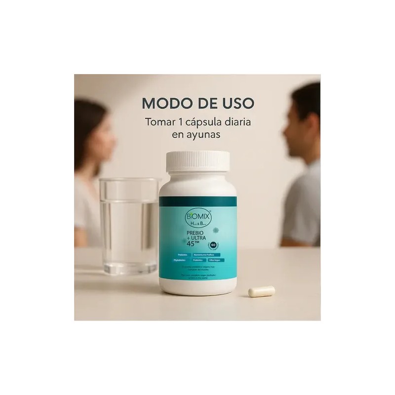 Probióticos y Prebióticos Con Cúrcuma, Zinc y Vitamina D3 para