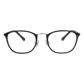 Fujita Optical TR-9170 Blue Light Cut Glasses, Fashionable, Black, Demi, Gray, Brown, Navy, 0.5 oz (13 g), Ultra Lightweight, Non-Degree, UV Protection, Men's, Women's, Medium, Full Rim, BT-5869_Black